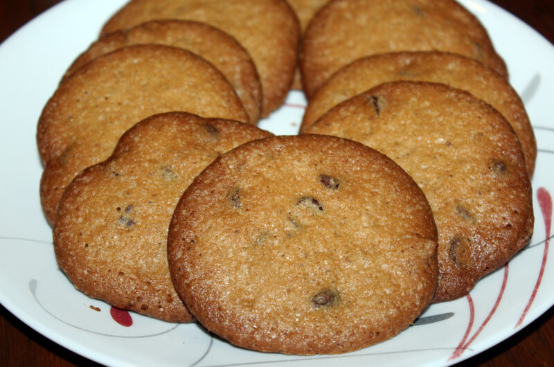 Sourdough Chocolate Chip Pecan Cookies